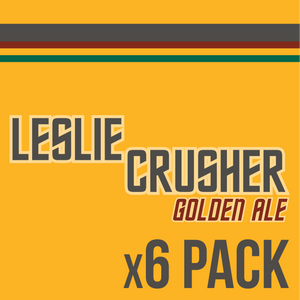 Leslie Crusher British Golden Ale - 4.1% - 34 IBU
