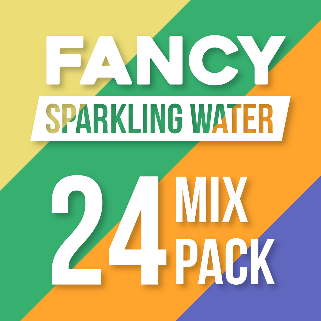 Fancy Sparkling Water - x 24 Custom Pack - $50