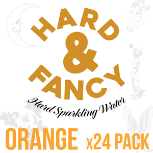 Hard & Fancy - Orange (4%) - Hard Sparkling Water