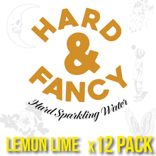 Load image into Gallery viewer, Hard &amp; Fancy - Lemon Lime (4%) - Hard Sparkling Water
