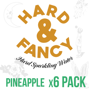 Hard & Fancy - Pineapple (4%) - Hard Sparking Water