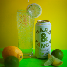 Load image into Gallery viewer, Hard &amp; Fancy - Lemon Lime (4%) - Hard Sparkling Water
