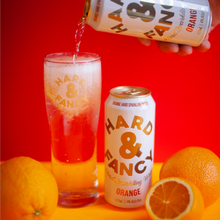 Load image into Gallery viewer, Hard &amp; Fancy - Orange (4%) - Hard Sparkling Water
