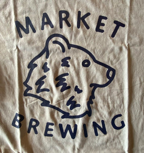 Market T Shirt - Light Grey