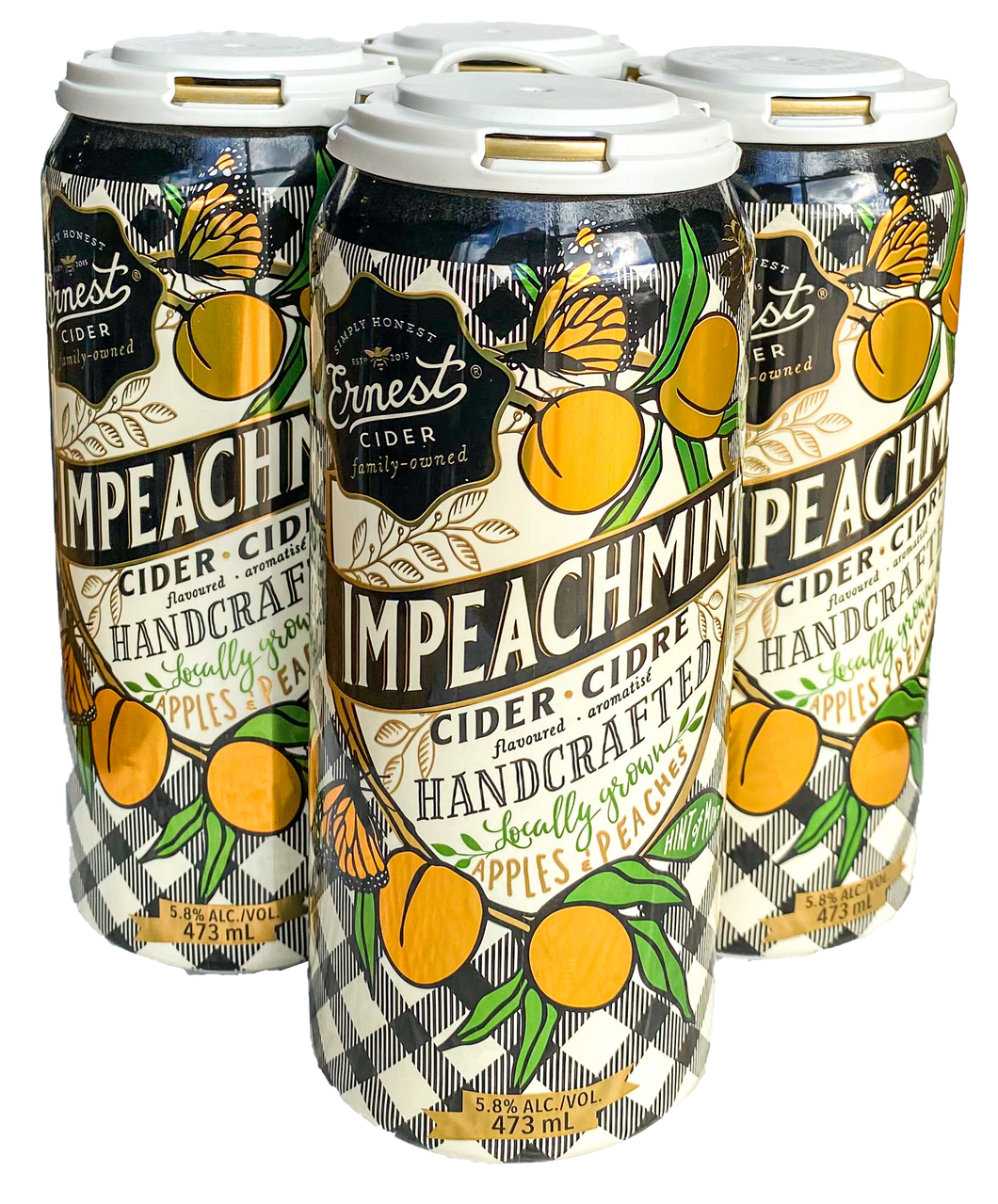 Ernest Cider - Impeachmint - 5.8% - x 4 Pack