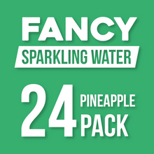 Load image into Gallery viewer, Fancy Sparkling Water - x24 Case - Pineapple (0%) - $50
